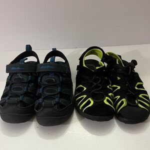 Eddie Bauer and Softmoc Kyle Fishermen’s Kids Sandals, size 2